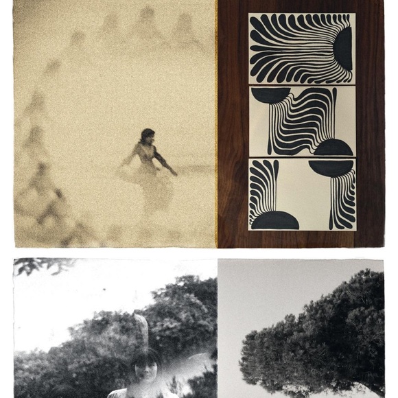 THALIA SURF x Lauryn Alvarez T Shirt Collab - Mustard Yellow Graphic Crop Tee - Picture 10 of 17